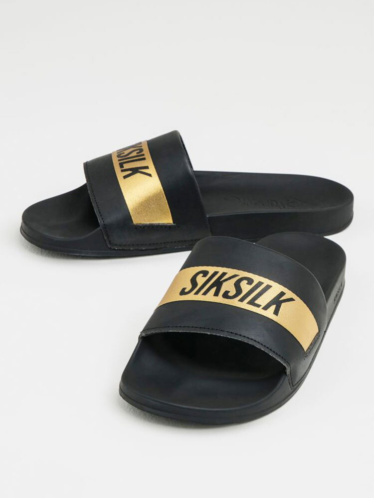 Roma Tape Slides Gold (45/UK11)
