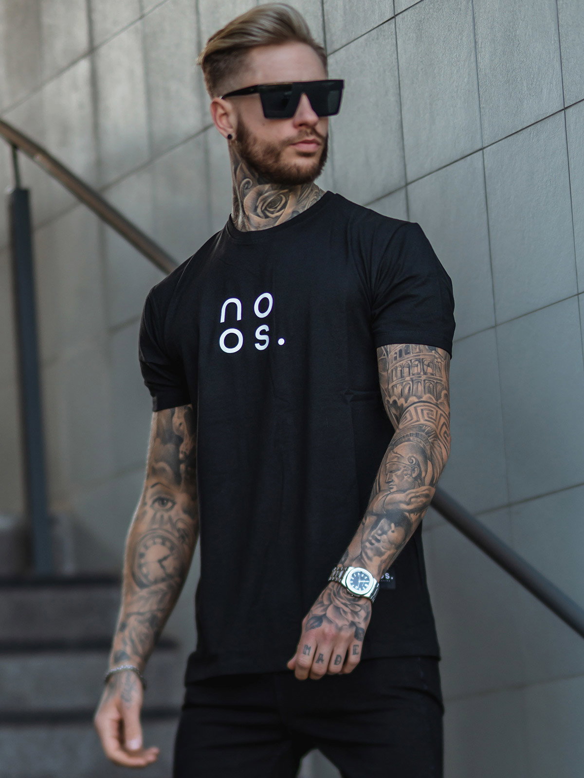 Gym Straight Tee Black (XL)