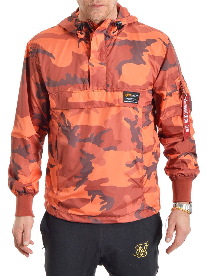 Glider Anorak Orange Camo (XL)
