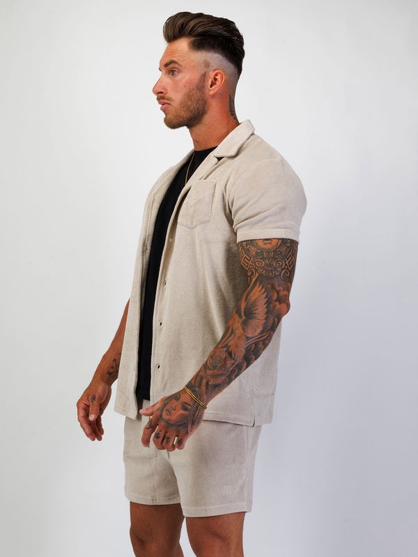 Cuba Shirt Terry Sand