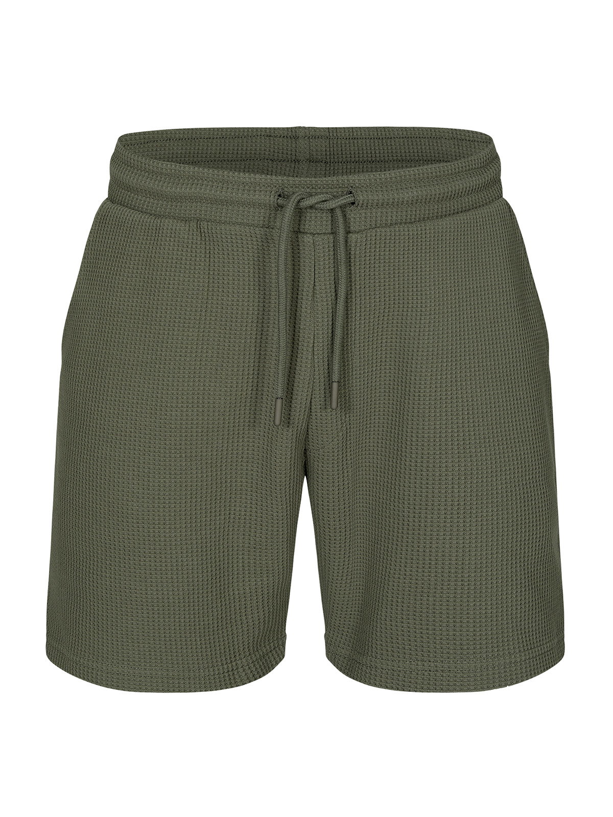 Liam Waffle Shorts Khaki (XL)