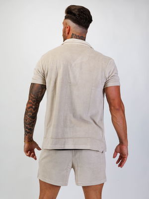 Cuba Shirt Terry Sand