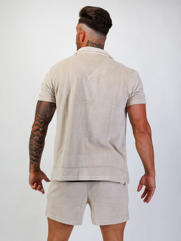 Cuba Shirt Terry Sand
