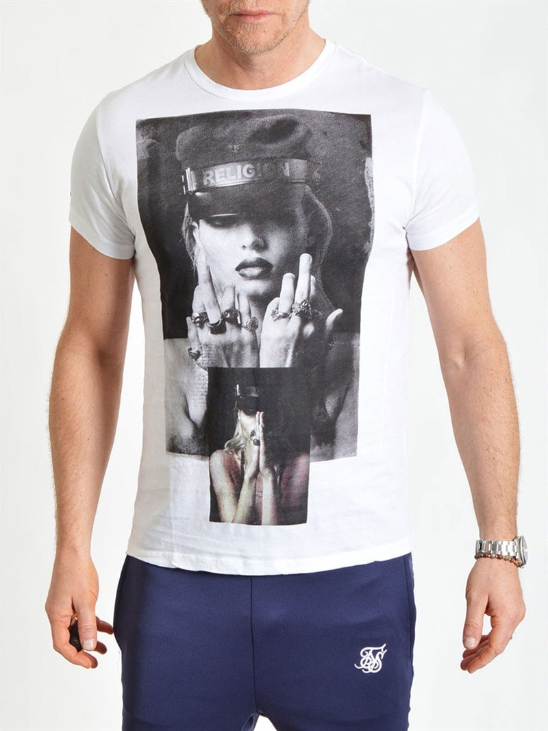 F Off Tee White (M)