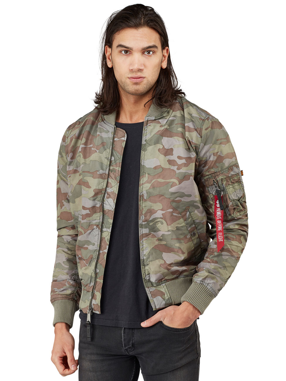 MA-1 TT Woodland Camo (S)