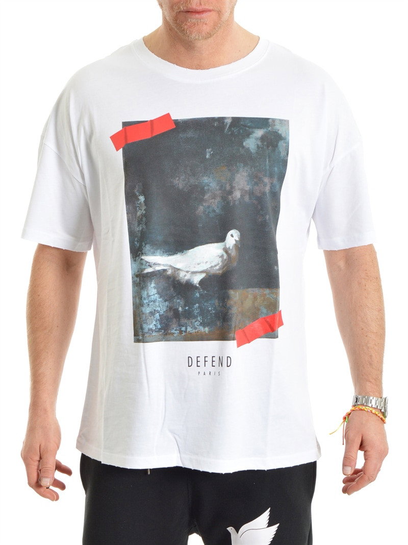 Dove Pic Tee White (M)