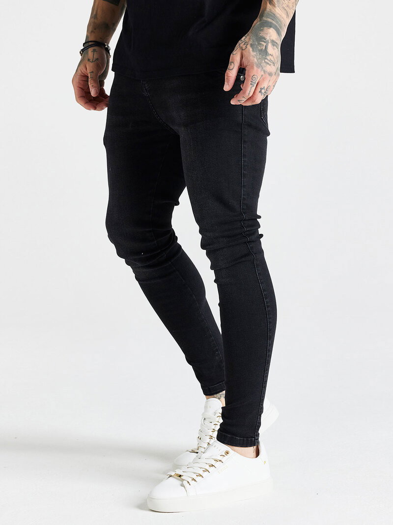Skinny Jeans Washed Black (L/34)