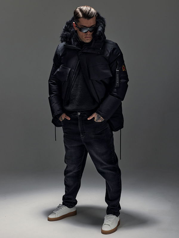 Warm Parka Black