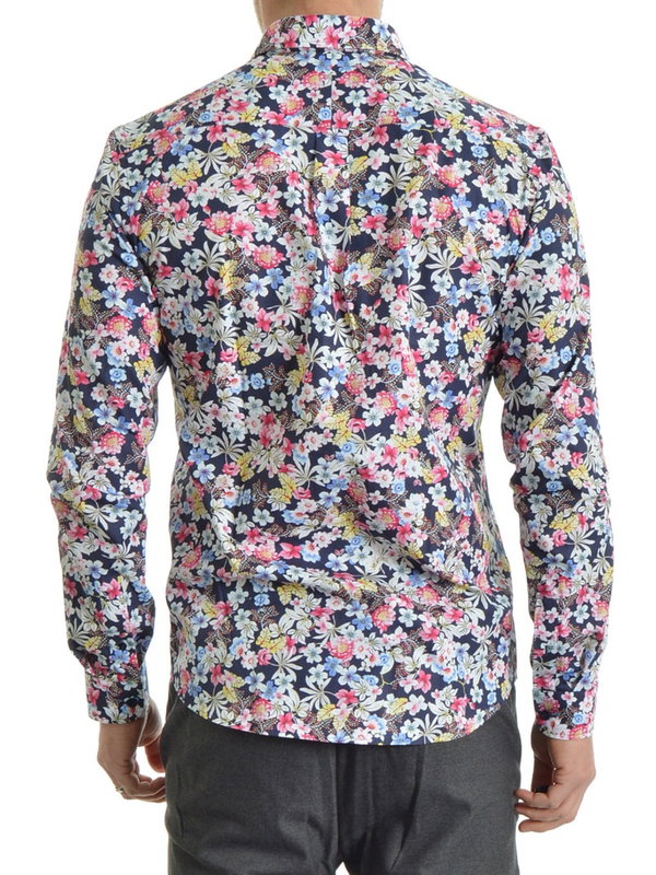 Joel Shirt Navy/Pink