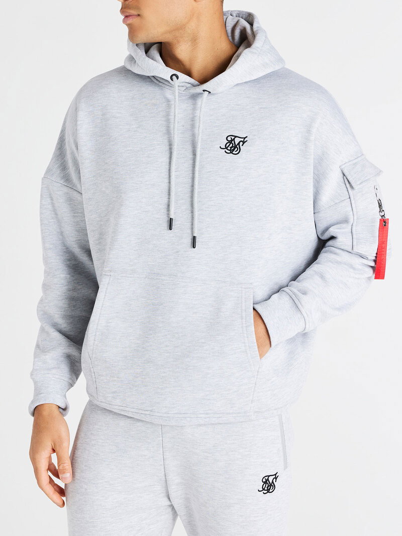 Overhead Flight Hoodie Light Grey (S)
