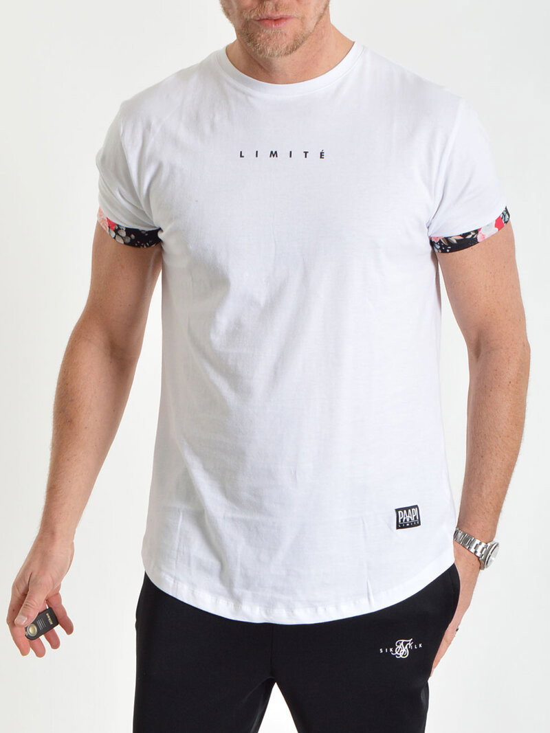 Small Roses Tee White (XL)