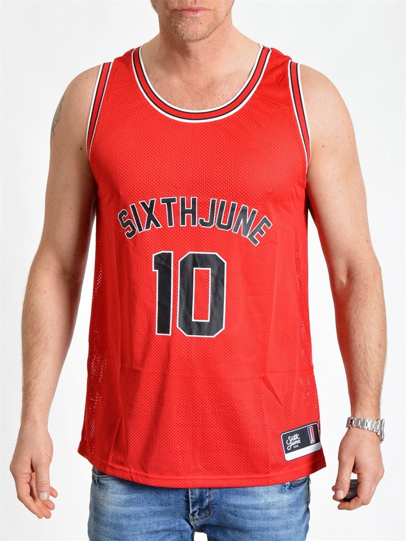 Basketball Jersey Red (S)