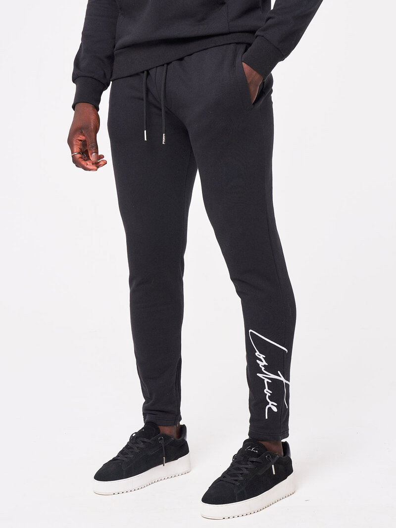 Slim Fit Joggers Black (M)