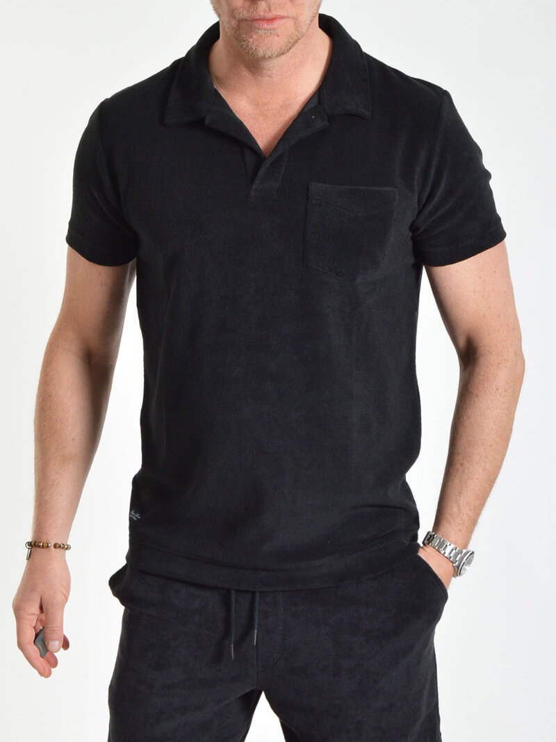 Berry Piké Black (XXL)