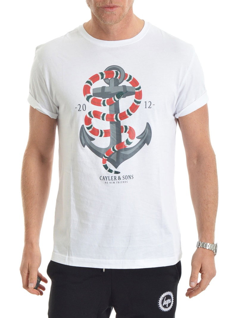 Anchored Tee White (M)