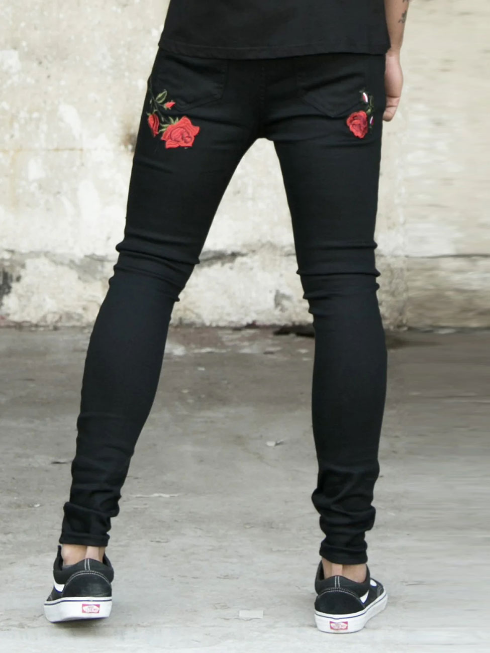 Rose Denims Black (28)