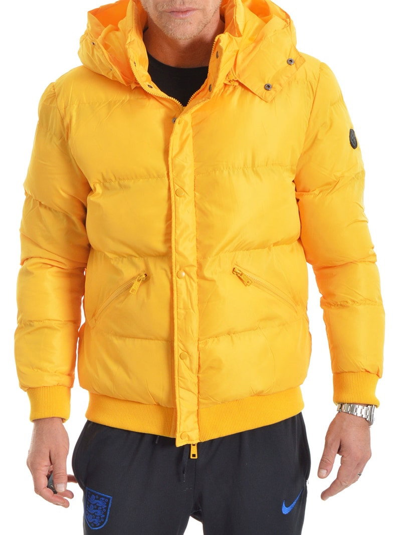 Convent Puffa Jacket Yellow (M)