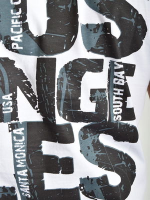 Los Angeles Tee White