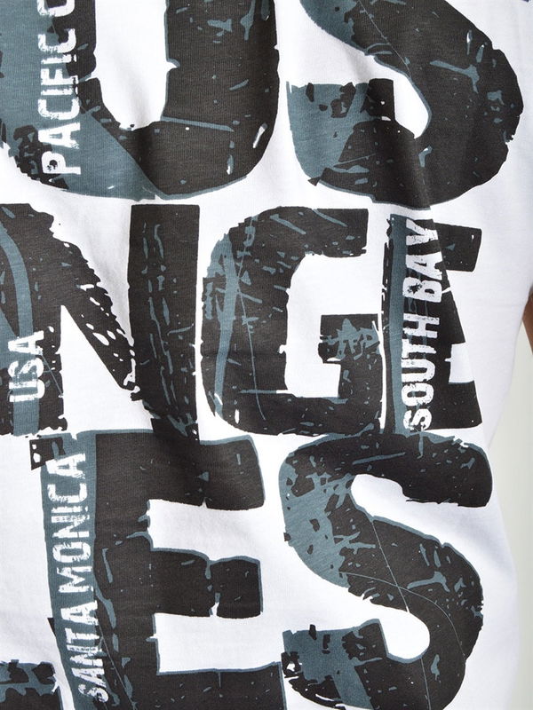 Los Angeles Tee White
