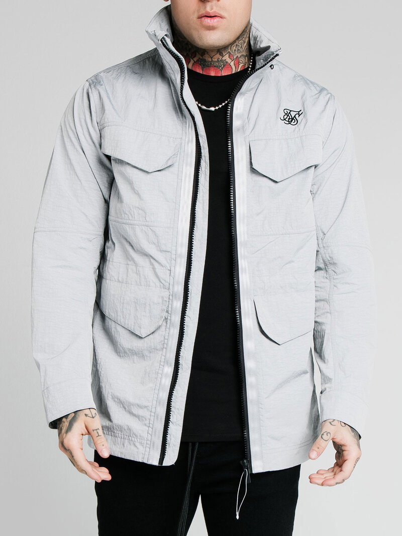Lightweight Zip Jacket Ice Grey (S)