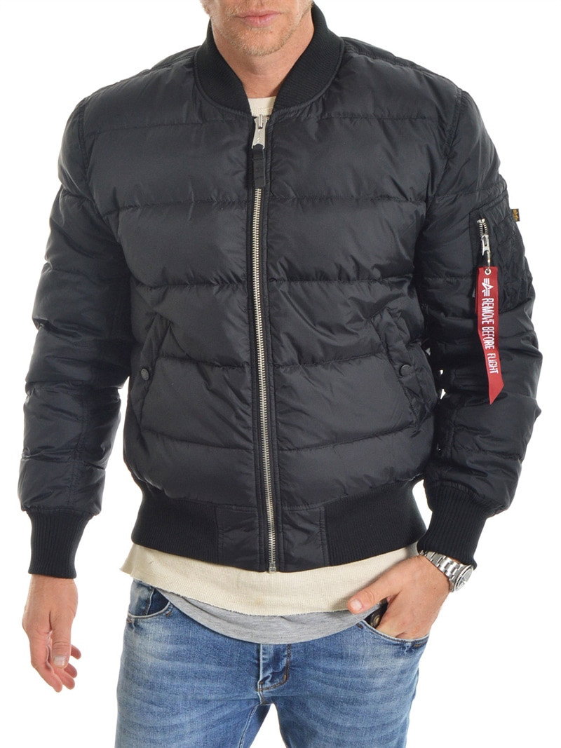 MA-1 Down Puffer Black (S)