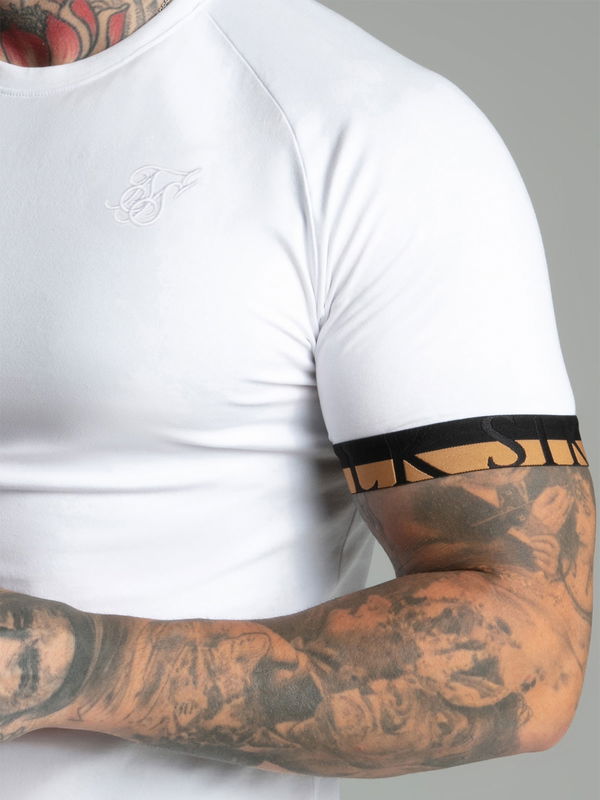 White Tech Tee