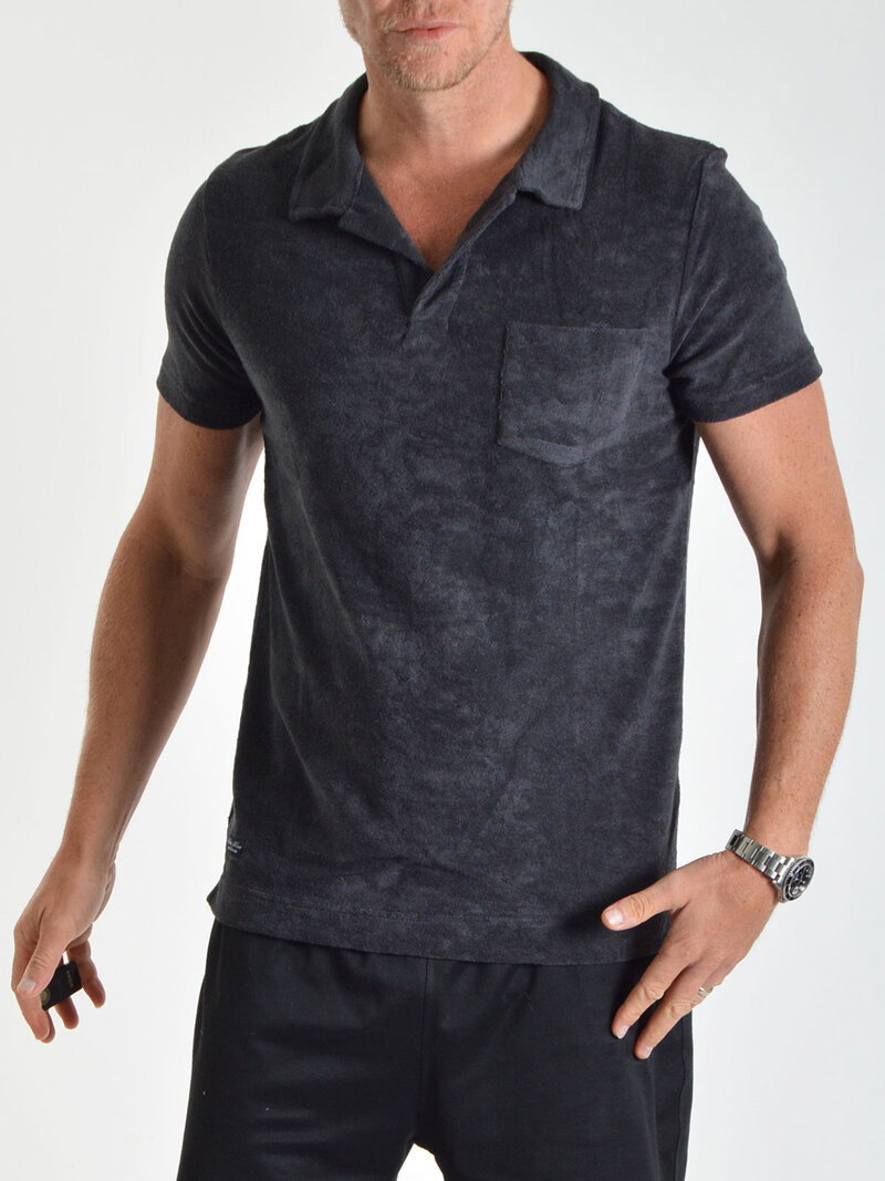 Berry Piké Dark Grey (XXL)