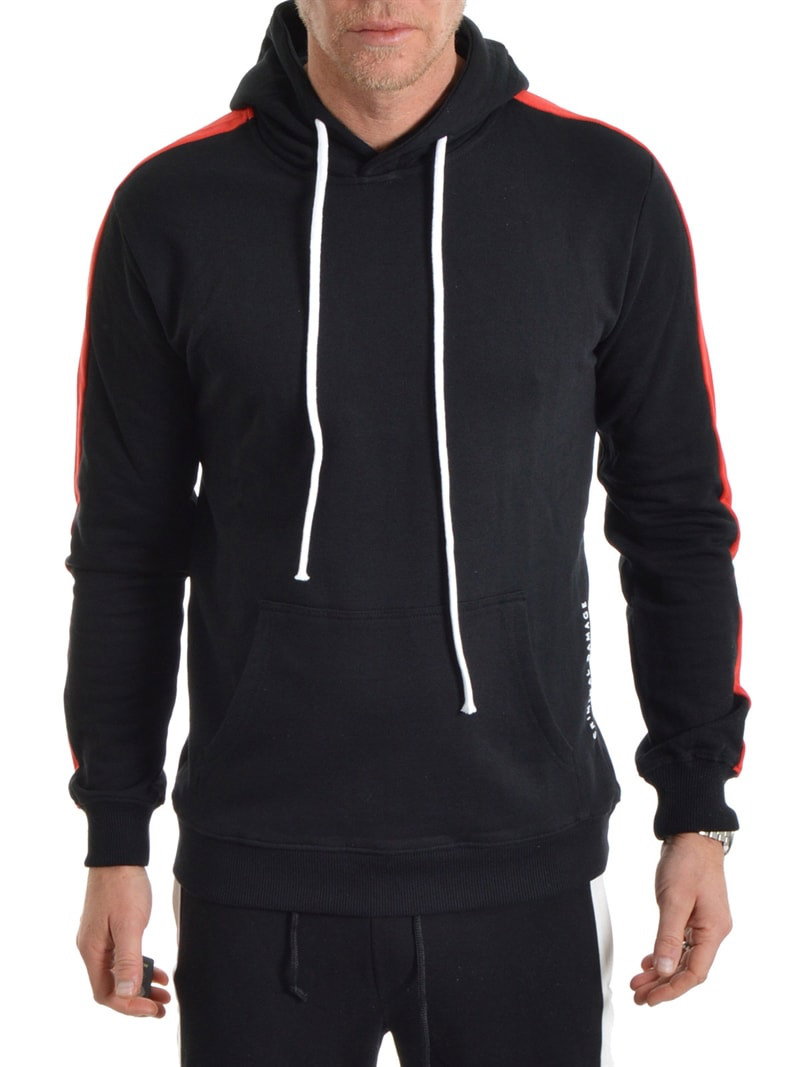 Carnaby Hood Black/Red (S)