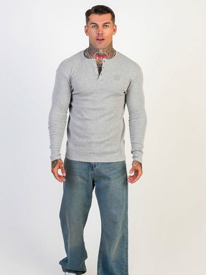 Grey Henley T-shirt