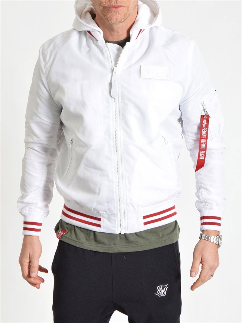 MA-1 TT Hood Defense White (XL)