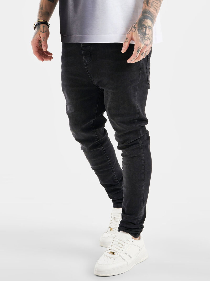Messi x Drop Crotch Jeans Black (S)