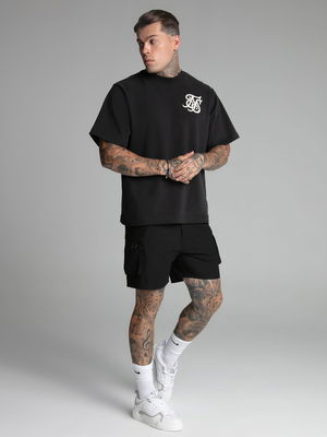 Smart Cargo Shorts Black