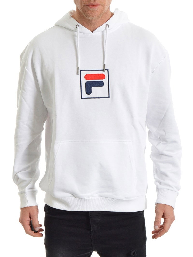 Shawn Hooded Sweat Bright White (XS)
