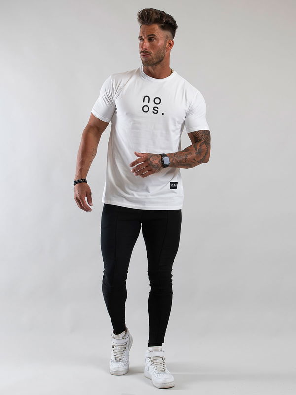 Gym Straight Tee White