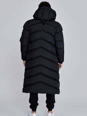 Longline Puffer Black