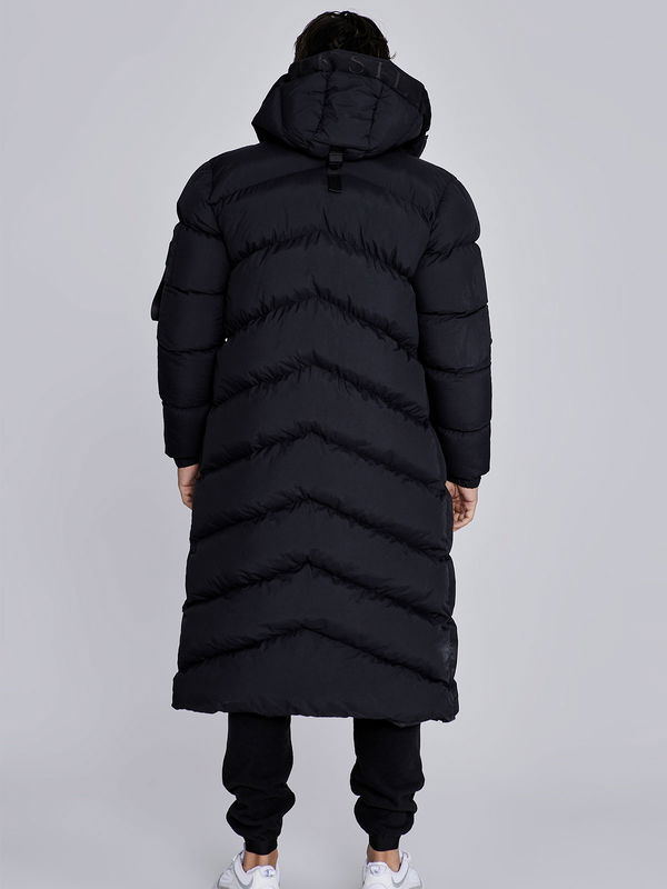Longline Puffer Black