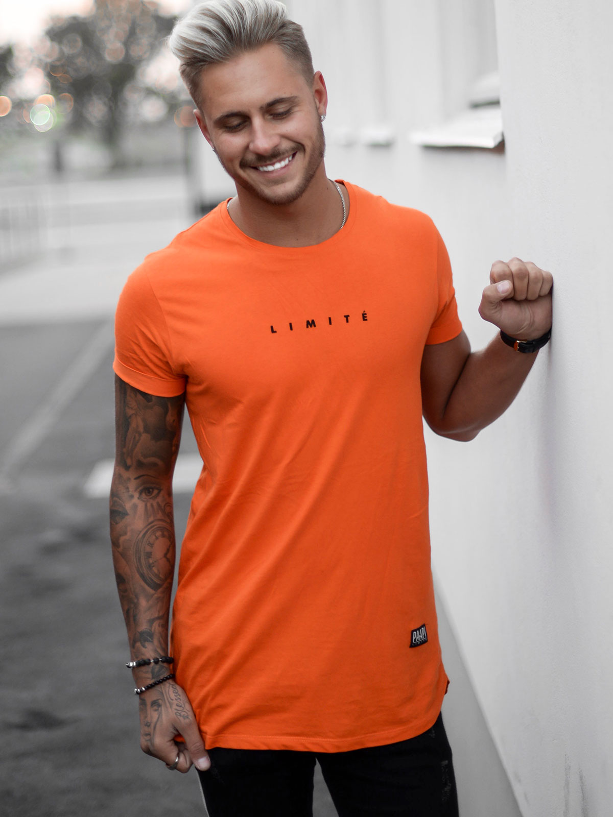 Limité Tee Neon Orange (S)