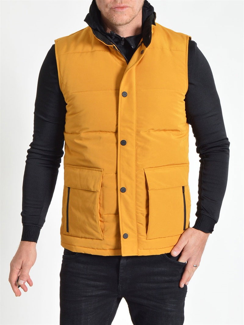 Carlo Waistcoat Dark Mustard (M)