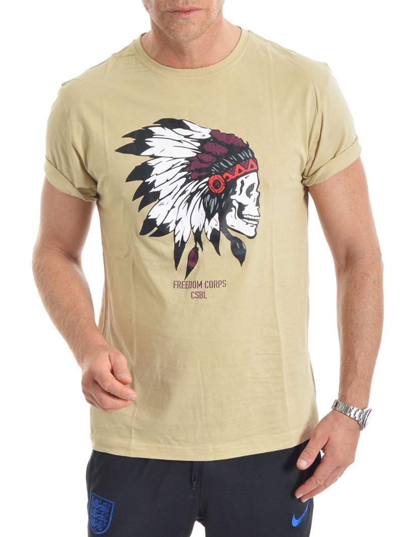 Freedom Corps Tee Sand (M)