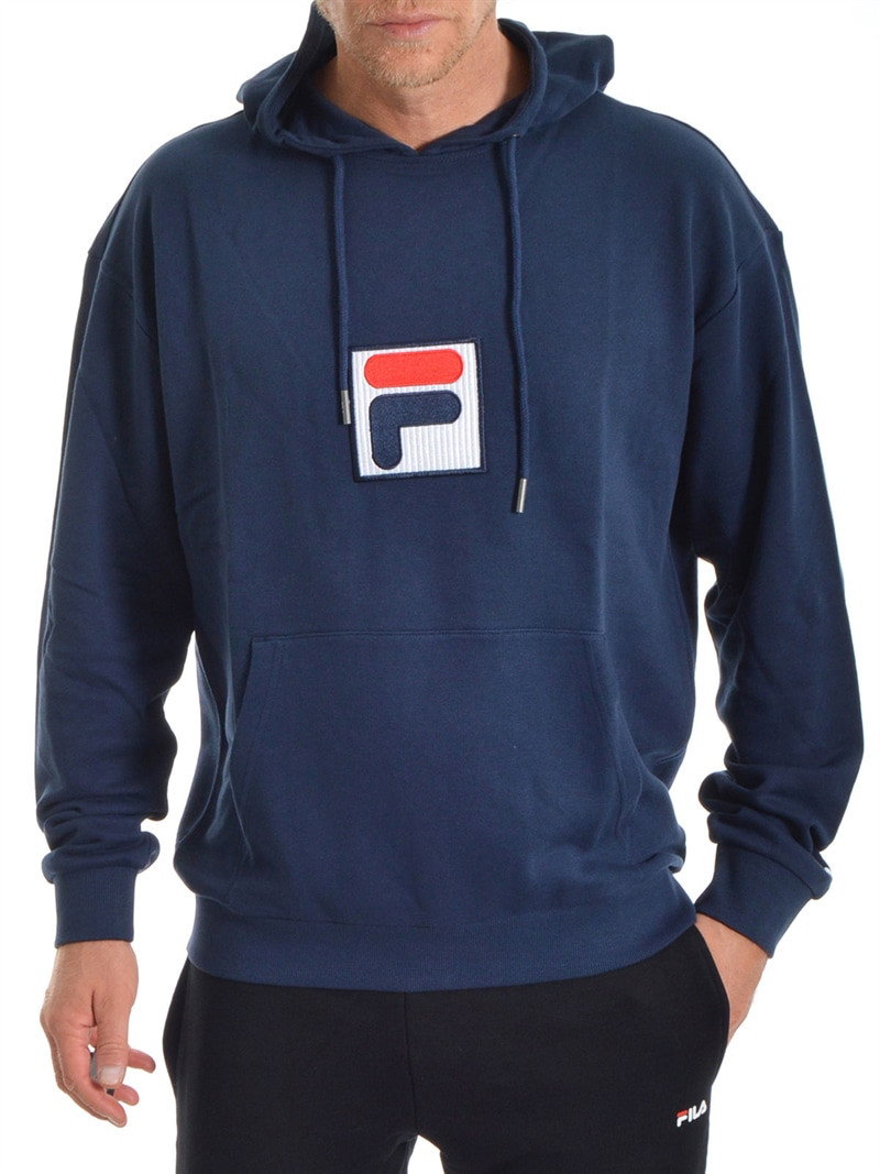 Shawn Hooded Sweat Navy (S)