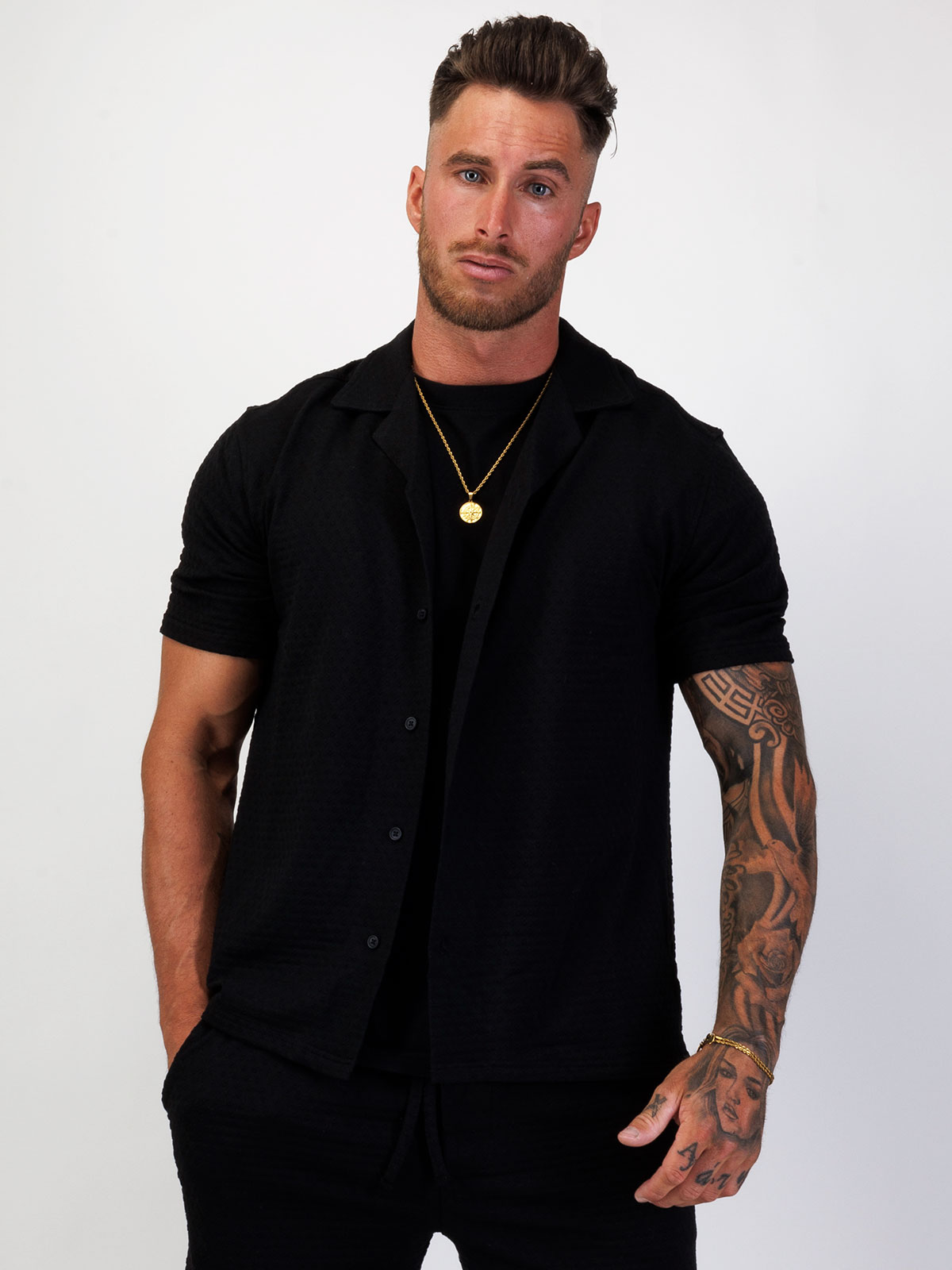 Miles Shirt Svart (XL)
