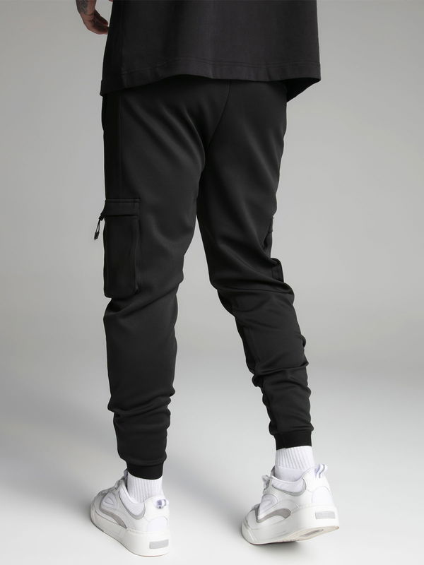 Cargo Joggers Black