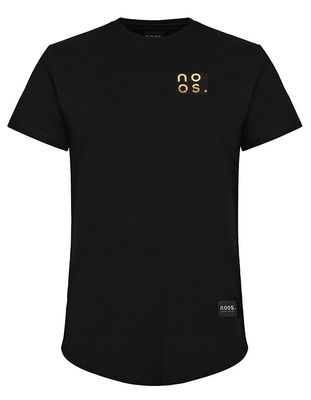 Small Logo Scoop Tee Black/Gold