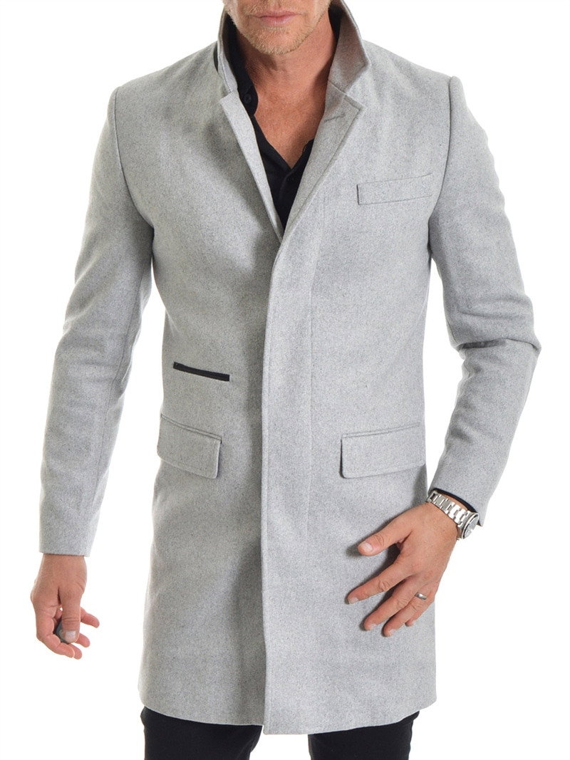 Benjamin Coat Light Grey (S)
