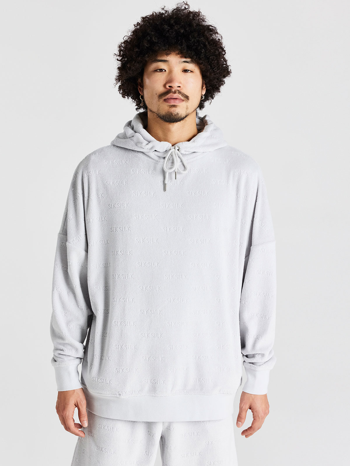 Towelling Hoodie Grey (S)