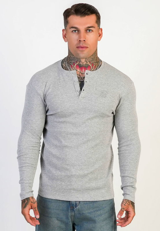 Grey Henley T-shirt