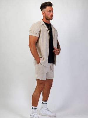 Cuba Shirt Terry Sand