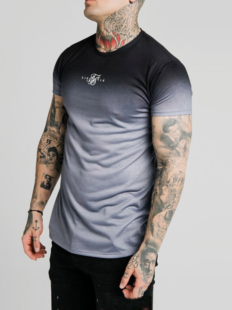 High Fade Tee Black/Grey (S)