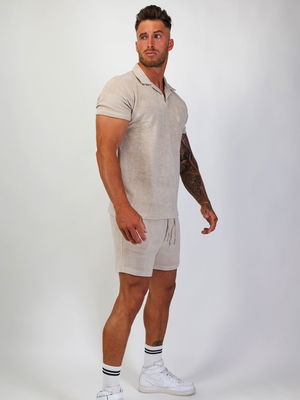 Resort Shirt Terry Sand