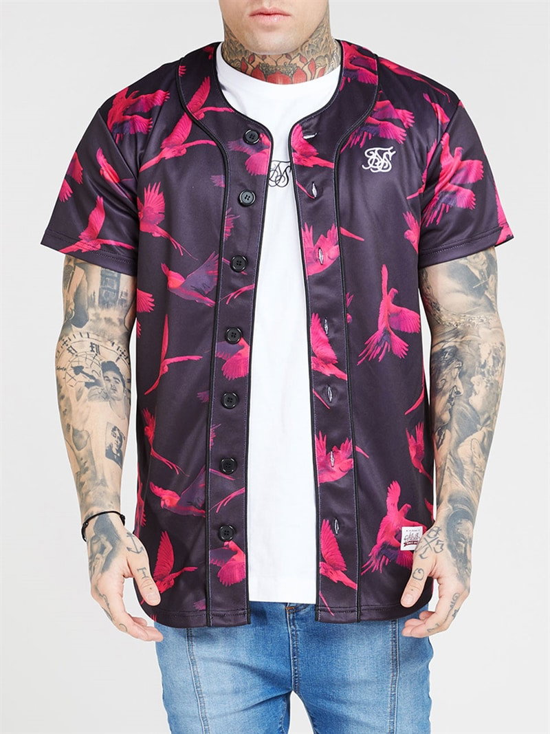 Original Baseball Jersey Pink Parrots (S)